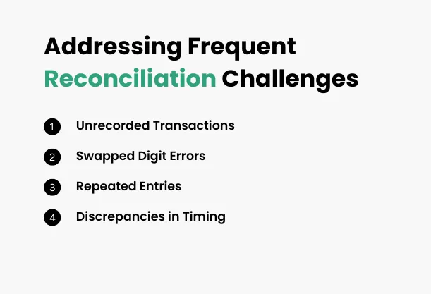 Handling Common Reconciliation Issues