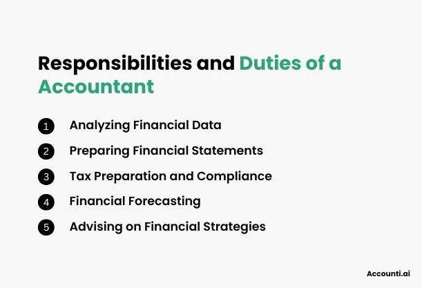 Responsibilities and Duties of an Accountant